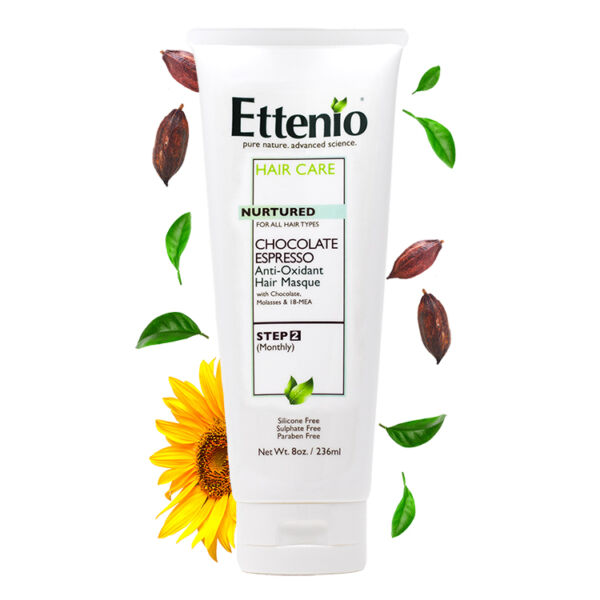 Chocolate Espresso Antioxidant Hair Mask - Ettenio  Pure Nature 